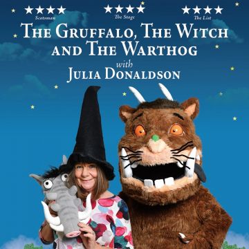 The Gruffalo, The Witch and The Warthog with Julia Donaldson